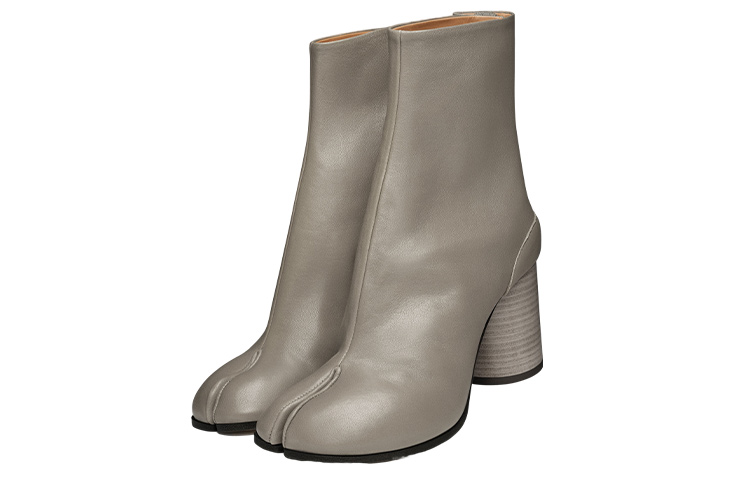 (W) Maison Margiela Tabi 'Grey Chunky Heel Ankle Boot' 圖 2