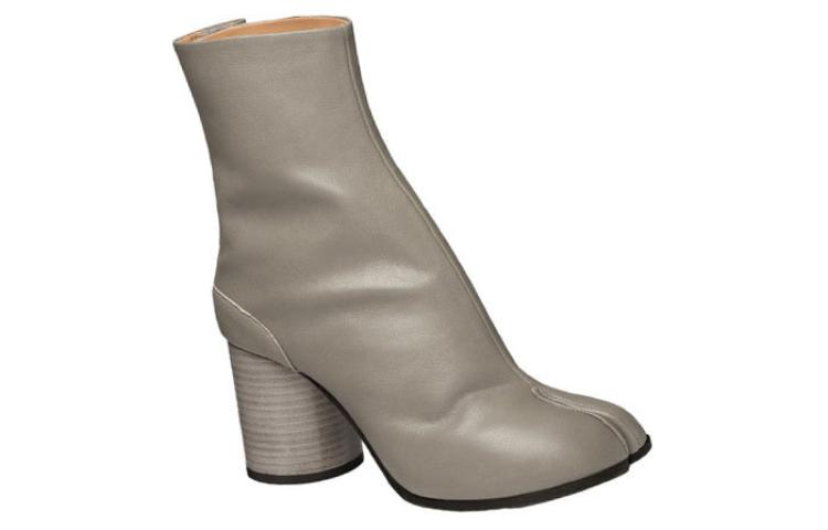 (W) Maison Margiela Tabi 'Grey Chunky Heel Ankle Boot' 圖 3