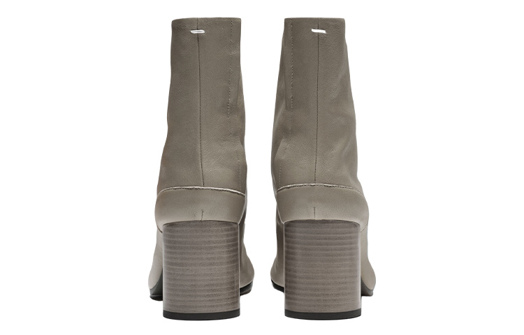 (W) Maison Margiela Tabi 'Grey Chunky Heel Ankle Boot' 圖 4
