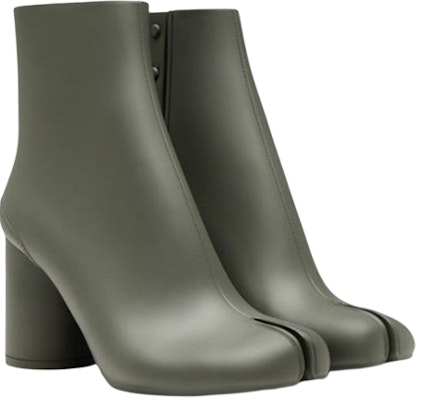 (W) Maison Margiela Rubber Tabi Ankle Boot 'Avion Green' Hijau Terbang S38WU0378P4365T7166 Order (W) Maison Margiela Rubber Tabi Ankle Boot 'Avion Green' Hijau Terbang S38WU0378P4365T7166