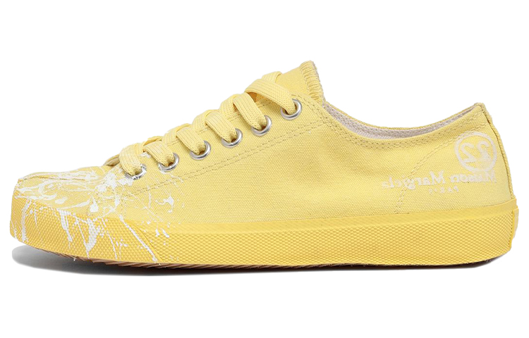 (Women) Maison Margiela Tabi 'Paint Canvas Yellow' S58WS0110P2974T3013