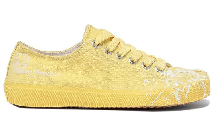 (W) Maison Margiela Tabi 'Paint Canvas Yellow' 圖 2