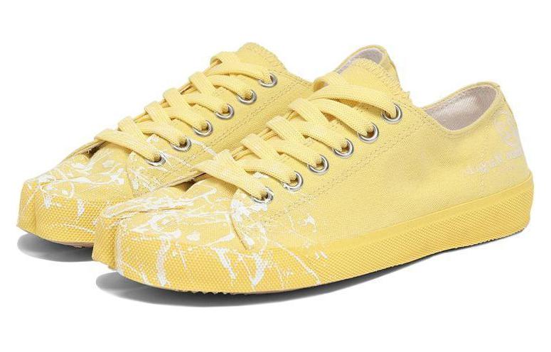 (W) Maison Margiela Tabi 'Paint Canvas Yellow' 圖 3