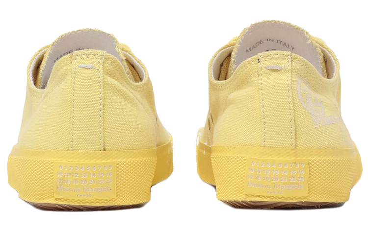 (W) Maison Margiela Tabi 'Paint Canvas Yellow' 圖 5