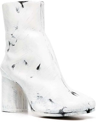 (Women) Maison Margiela Tabi 'Painted Leather Ankle Boot White' S58WU0260P3838H1532 Order (Women) Maison Margiela Tabi 'Painted Leather Ankle Boot White' S58WU0260P3838H1532