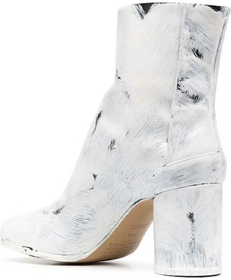 (Women) Maison Margiela Tabi 'Painted Leather Ankle Boot White' S58WU0260P3838H1532 Lookbook (Women) Maison Margiela Tabi 'Painted Leather Ankle Boot White' S58WU0260P3838H1532