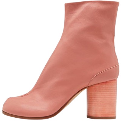 Maison Margiela Tabi 皮革短靴 女款 粉紅色 Buy Maison Margiela Tabi 皮革短靴 女款 粉紅色