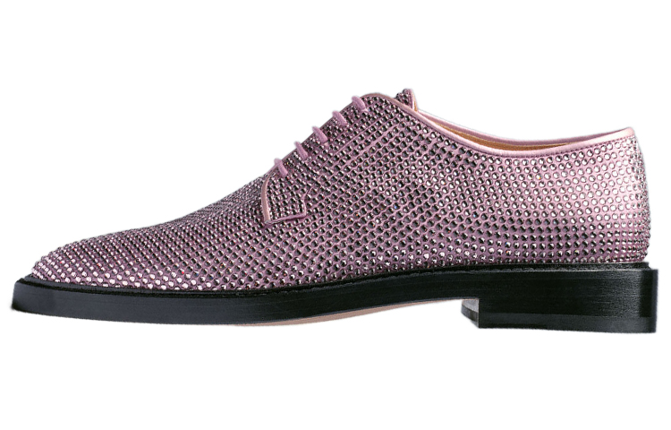 Buy (W) Maison Margiela Tabi '粉色水钻系带鞋' S39WQ0085P5157T5201