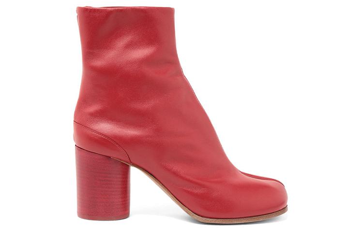 (W) Maison Margiela Tabi 'Red Fashion Versatile Split-Toe Booties' 圖 2