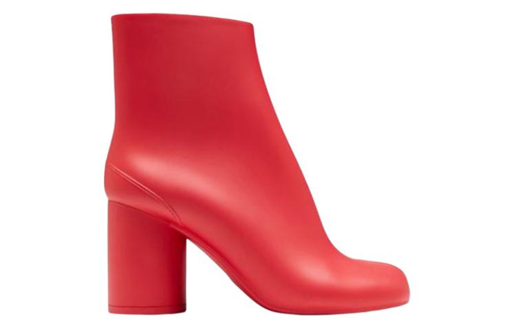 (W) Maison Margiela Tabi 'Red Rubber Ankle Boot' 圖 2