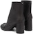 (W) Maison Margiela Tabi 'Boot Getah 8cm Hitam' S38WU0378P4365T8013