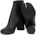 (W) Maison Margiela Tabi 'Boot Getah 8cm Hitam' S38WU0378P4365T8013