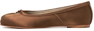 Buy (W) Maison Margiela Tabi 'Satin Split-Toe Flat Coklat' S58WZ0117P5125T2256