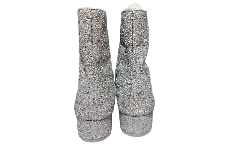 (W) Maison Margiela Tabi 'Silver Ankle Boot' 圖 4