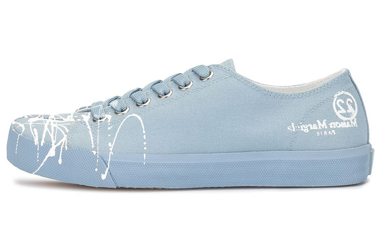 (Women) Maison Margiela Tabi 'Splatter Blue Low-Top' S58WS0110P2974