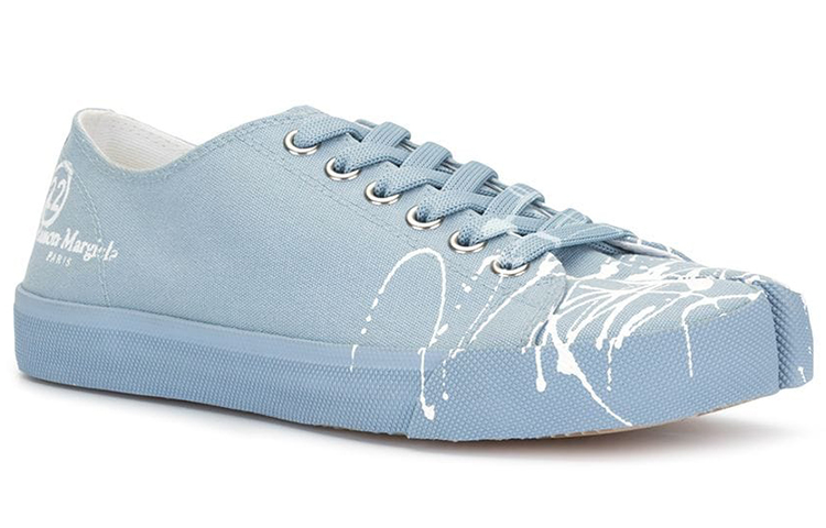 Order (Women) Maison Margiela Tabi 'Splatter Blue Low-Top' S58WS0110P2974