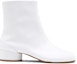 Order (Women) Maison Margiela Tabi 'Split-Toe Leather Ankle Boot White' S58WU0273PR516T1003