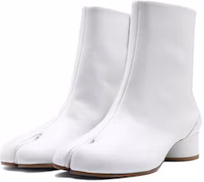 Purchase Maison Margiela Tabi 牛皮革 時尚分趾休閒短靴 女款 白色