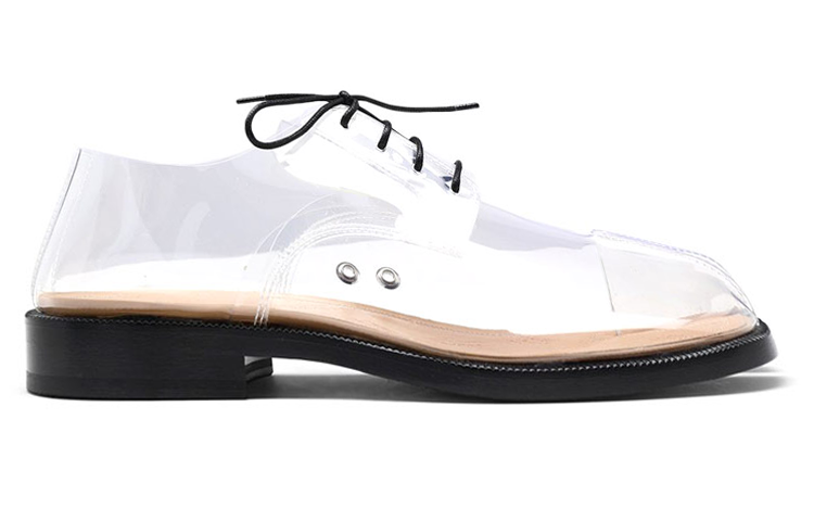 (W) Maison Margiela Tabi 'Transparent White Black' 圖 2