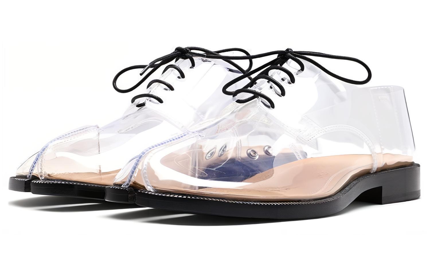 (W) Maison Margiela Tabi 'Transparent White Black' 圖 3