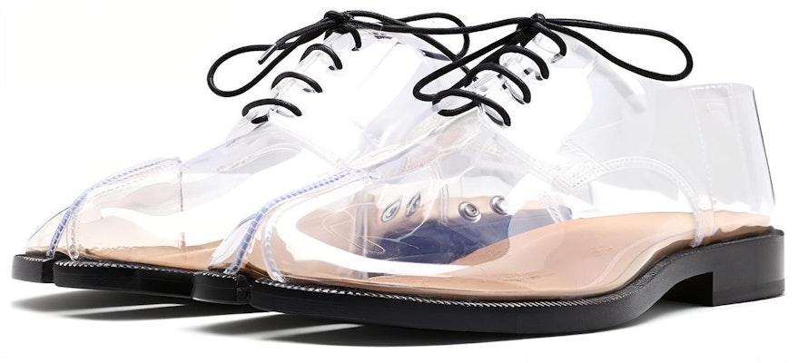 (W) Maison Margiela Tabi 'Transparente Blanco Negro' S34WQ0021P4127H7057 Lookbook (W) Maison Margiela Tabi 'Transparente Blanco Negro' S34WQ0021P4127H7057