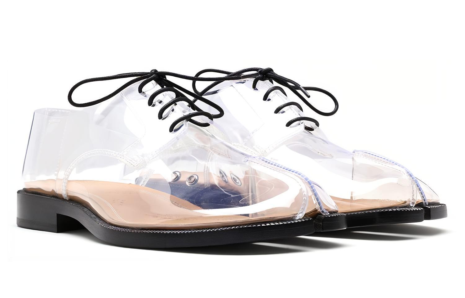 (W) Maison Margiela Tabi 'Transparent White Black' 圖 4