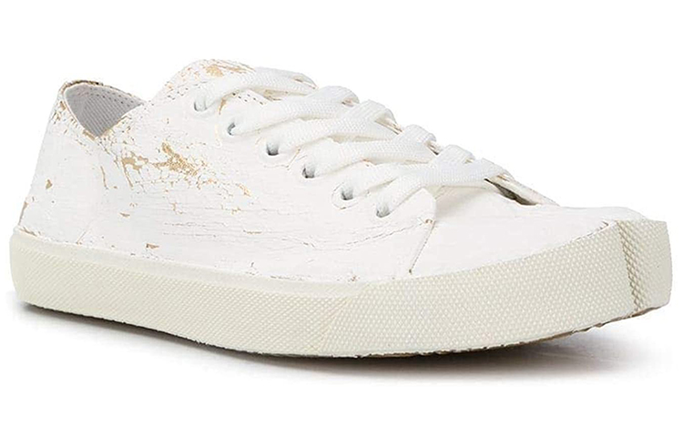 Lookbook (W) Maison Margiela Tabi 'Putih Emas Retak' S58WS0110P3049H1800