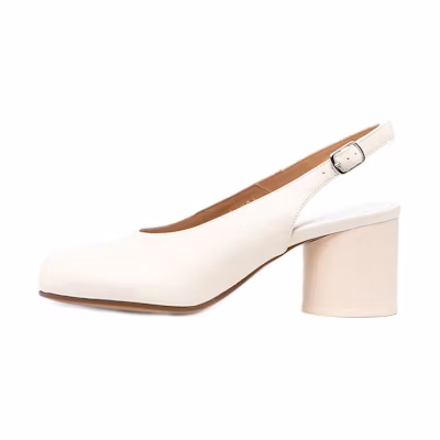 (W) Maison Margiela Tabi 'White High Heel Fashion Staples'