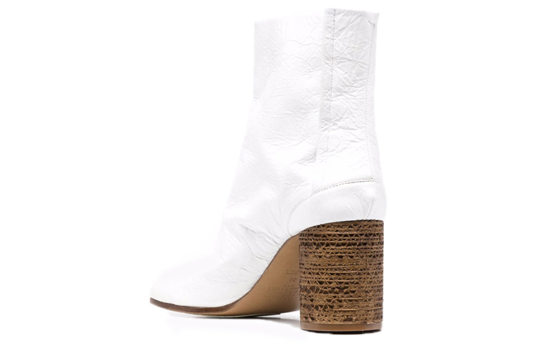 (W) Maison Margiela Tabi 'White Leather Ankle Boot' 圖 3