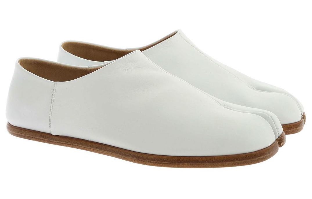 (W) Maison Margiela Tabi 'White Leather Split-Toe' 圖 3