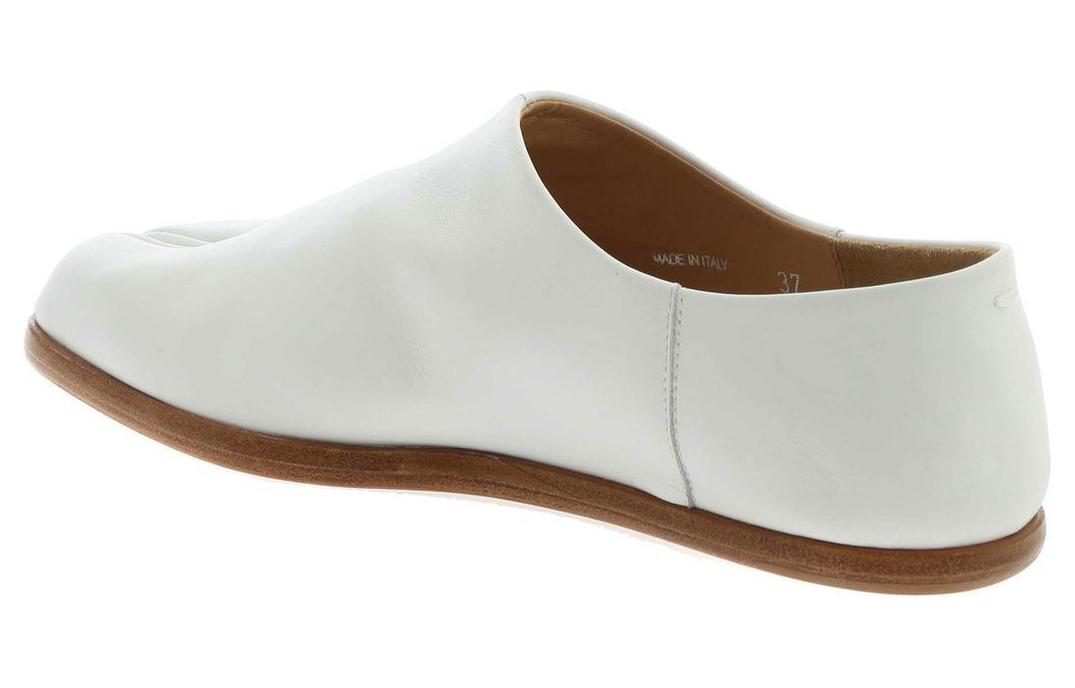 (W) Maison Margiela Tabi 'White Leather Split-Toe' 圖 4