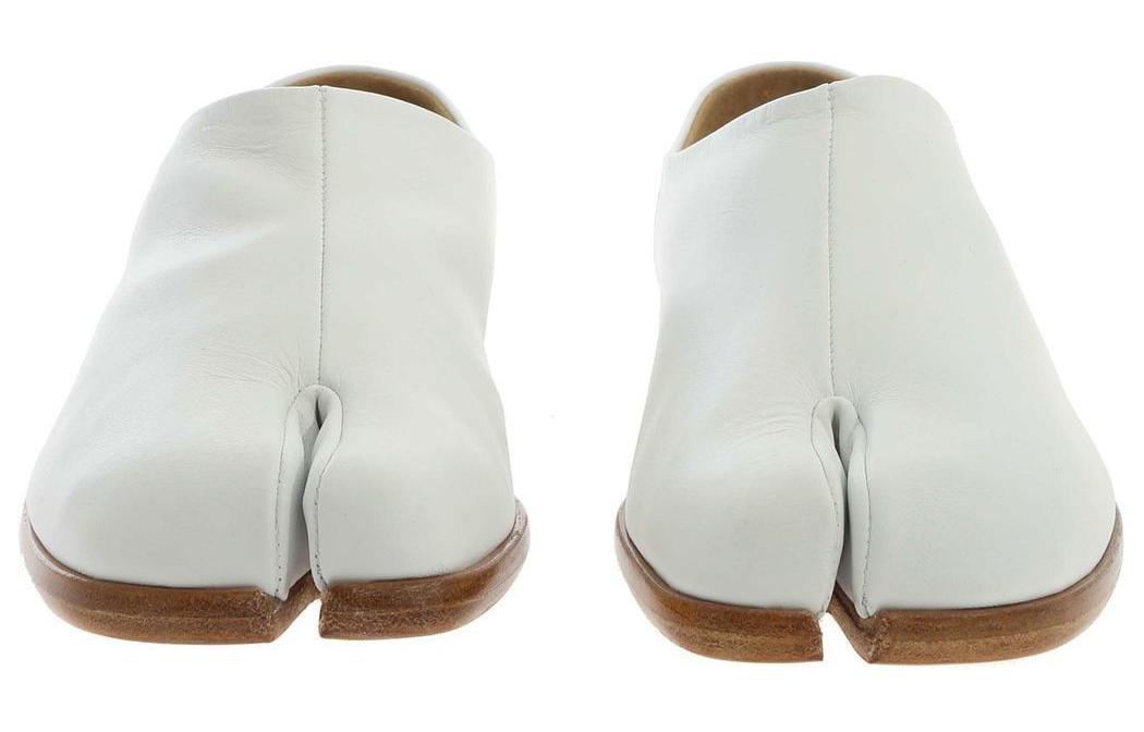(W) Maison Margiela Tabi 'White Leather Split-Toe' 圖 5