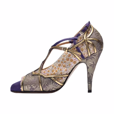 (W) Maison Margiela Tabi 'Yellow Purple Suede'