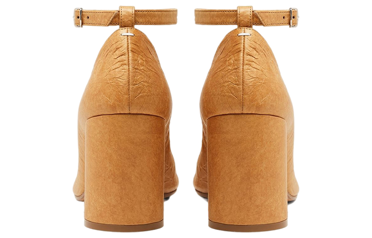 Shop (W) Maison Margiela Tabi ''Tacco Alto Giallo con Fibbia Avvolgente'' S34WL0021P4717T2141