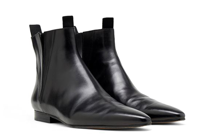 Order (Women) Maison Margiela Tabi Ankle Boot 'Black Leather' S58WU0375P0865T8013
