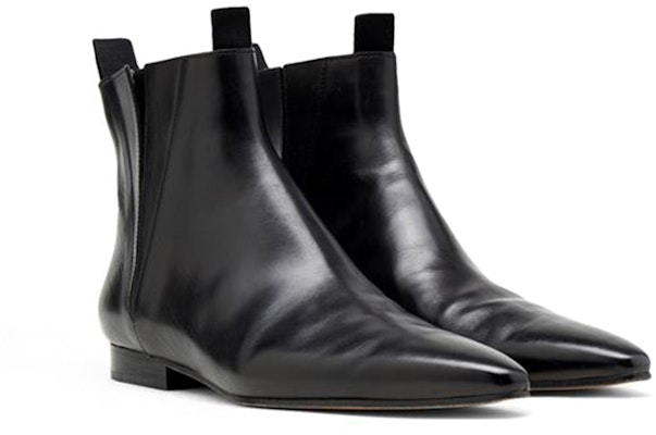 Maison Margiela 皮革尖頭短靴 女款 黑色 Order Maison Margiela 皮革尖頭短靴 女款 黑色