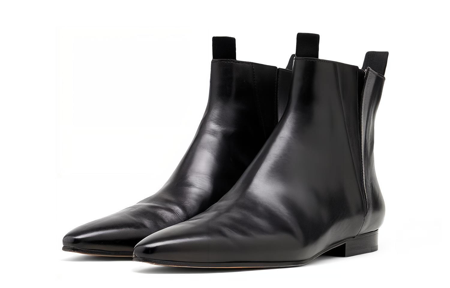 Lookbook (Women) Maison Margiela Tabi Ankle Boot 'Black Leather' S58WU0375P0865T8013