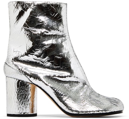(Women) Maison Margiela Tabi Ankle Boot 'Cracked Metallic Silver' S58WU0260-P5016-T9002 Buy (Women) Maison Margiela Tabi Ankle Boot 'Cracked Metallic Silver' S58WU0260-P5016-T9002