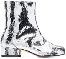 (W) Maison Margiela Tabi But Buku 'Perak Retak Berkilat' S58WU0273P5016T9002 Order (W) Maison Margiela Tabi But Buku 'Perak Retak Berkilat' S58WU0273P5016T9002