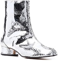 (W) Maison Margiela Tabi But Buku 'Perak Retak Berkilat' S58WU0273P5016T9002 Lookbook (W) Maison Margiela Tabi But Buku 'Perak Retak Berkilat' S58WU0273P5016T9002