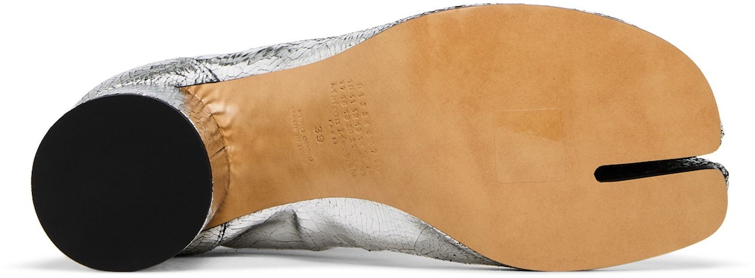 (Women) Maison Margiela Tabi Ankle Boot 'Cracked Metallic Silver' S58WU0260-P5016-T9002 Shop (Women) Maison Margiela Tabi Ankle Boot 'Cracked Metallic Silver' S58WU0260-P5016-T9002