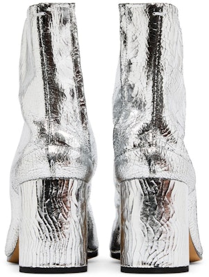 (Women) Maison Margiela Tabi Ankle Boot 'Cracked Metallic Silver' S58WU0260-P5016-T9002 Details for (Women) Maison Margiela Tabi Ankle Boot 'Cracked Metallic Silver' S58WU0260-P5016-T9002