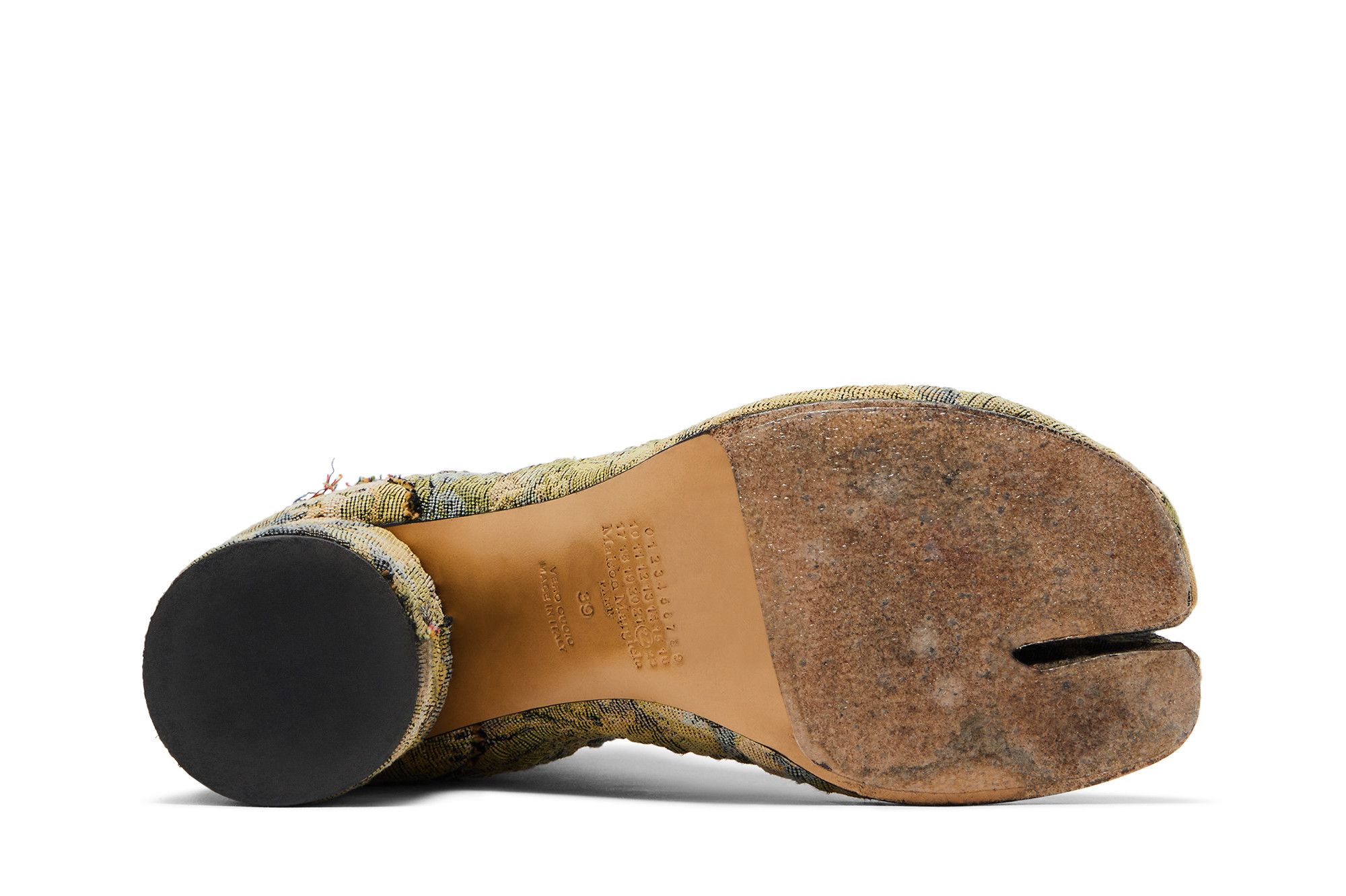 (W) Maison Margiela Tabi Ankle Boot 'Green Tapestry' 圖 4