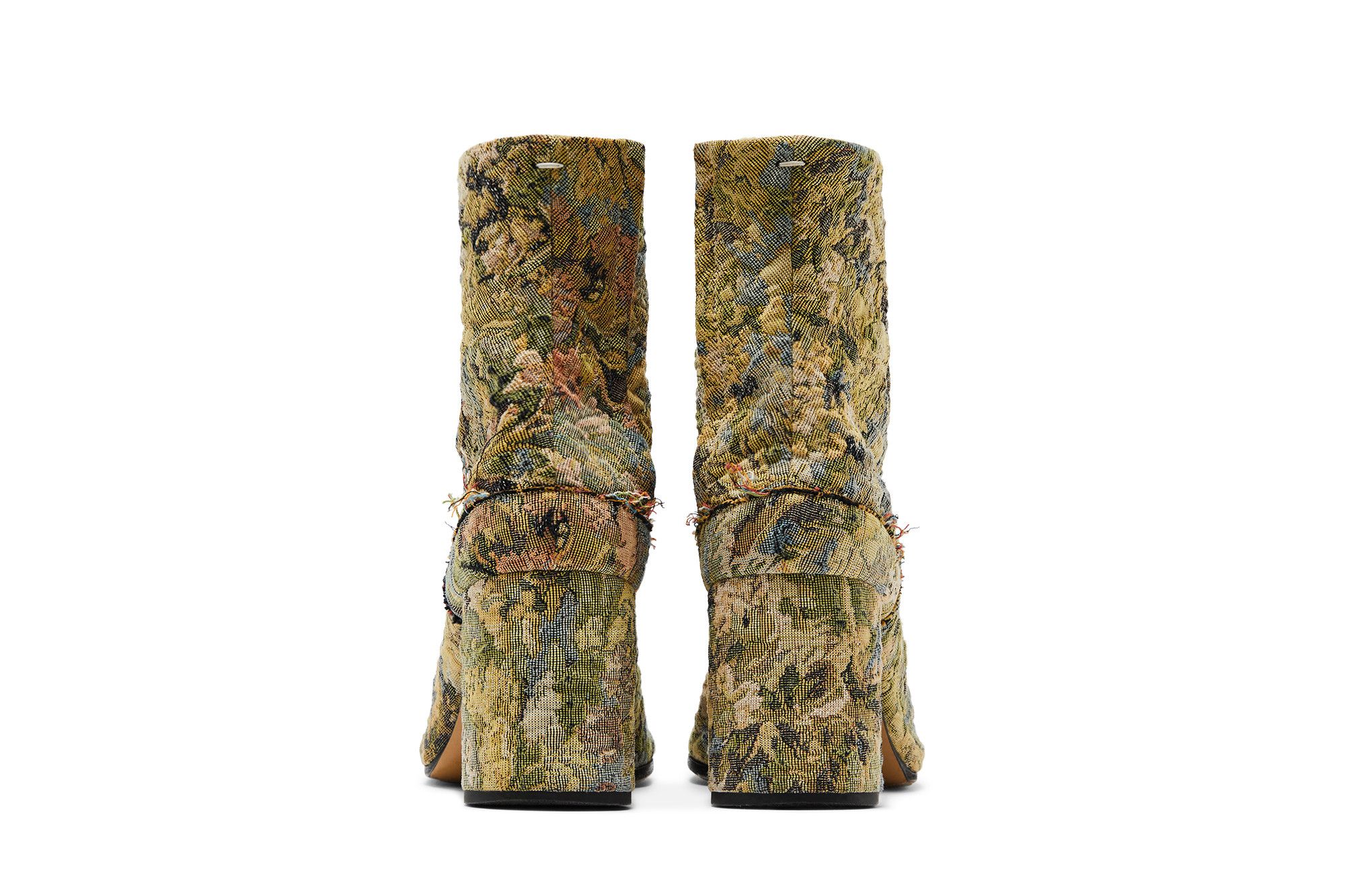 (W) Maison Margiela Tabi Ankle Boot 'Green Tapestry' 圖 6