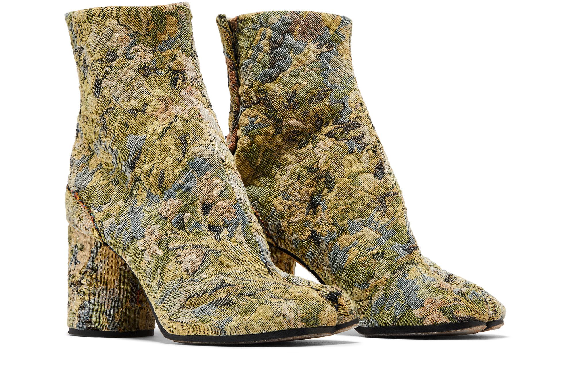 (W) Maison Margiela Tabi Ankle Boot 'Green Tapestry' 圖 8