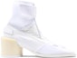 Order (Women) Maison Margiela Tabi Ankle Boot 'White Leather Patchwork' S59WU0178P3989T1003