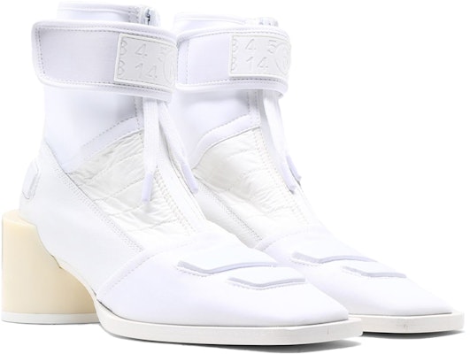 (Women) Maison Margiela Tabi Ankle Boot 'White Leather Patchwork' S59WU0178P3989T1003 Lookbook (Women) Maison Margiela Tabi Ankle Boot 'White Leather Patchwork' S59WU0178P3989T1003