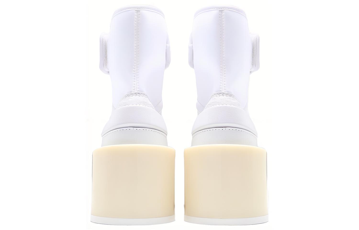 Shop (W) Botas Tabi de Tobillo Maison Margiela 'Piel Blanca Patchwork' S59WU0178P3989T1003
