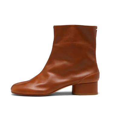 (W) Maison Margiela Tabi Ankle Boots 'Simplicity Casual Brown'