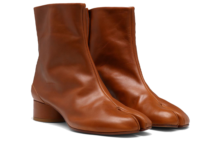 (W) Maison Margiela Tabi Ankle Boots 'Simplicity Casual Brown' 圖 2